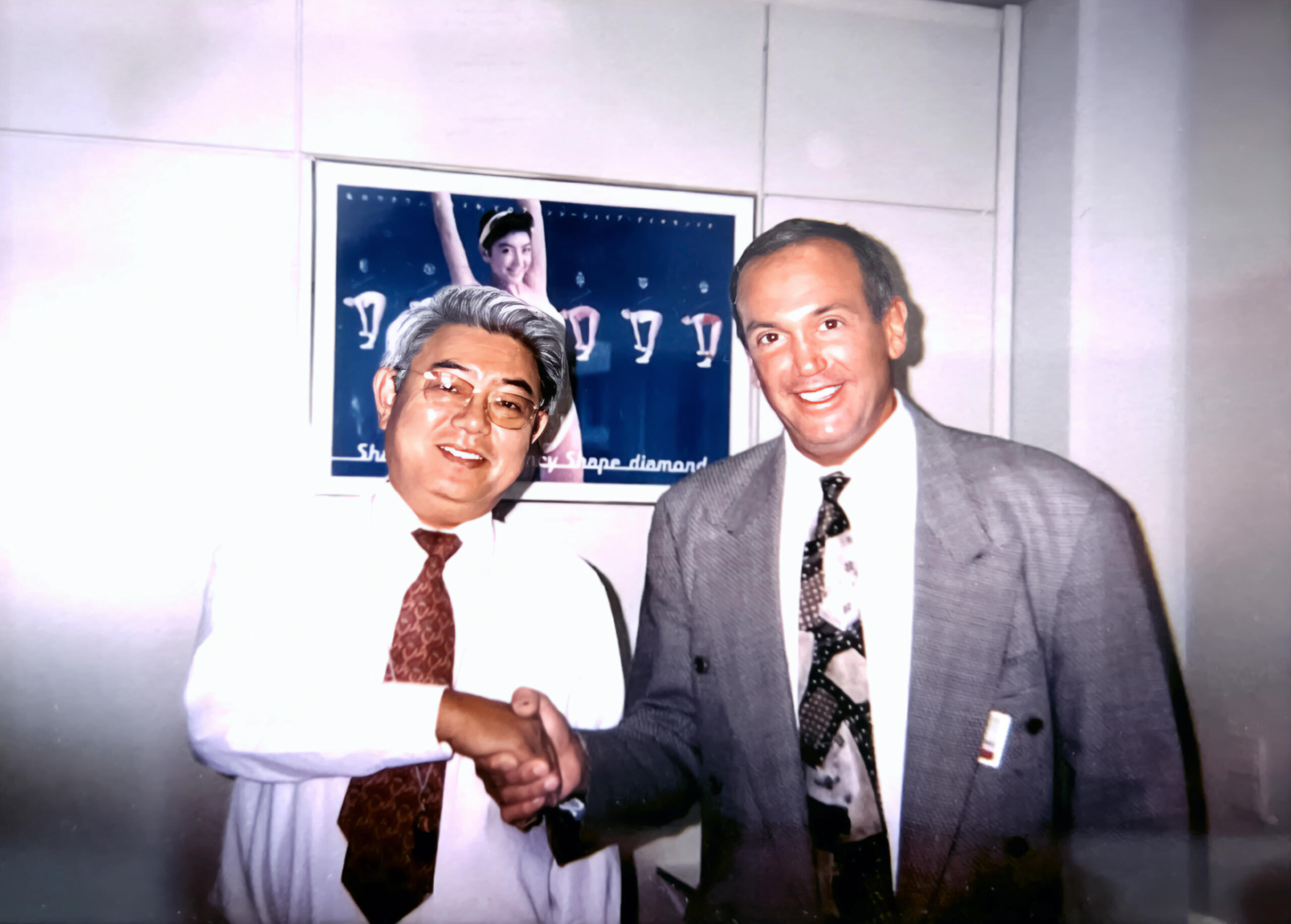 Ron Fajerstein at DeBeers in Antwerp